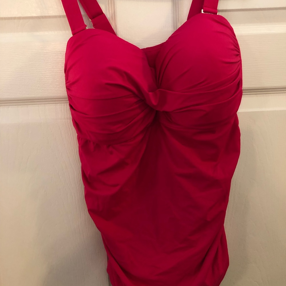 Ann Cole tankini top NWT